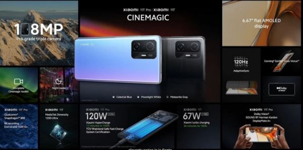 <br />
                            Представлено семейство Xiaomi 11T и Xiaomi 11 Lite 5G NE: мощные камерофоны и самый легкий 5G-смартфон<br />
                        